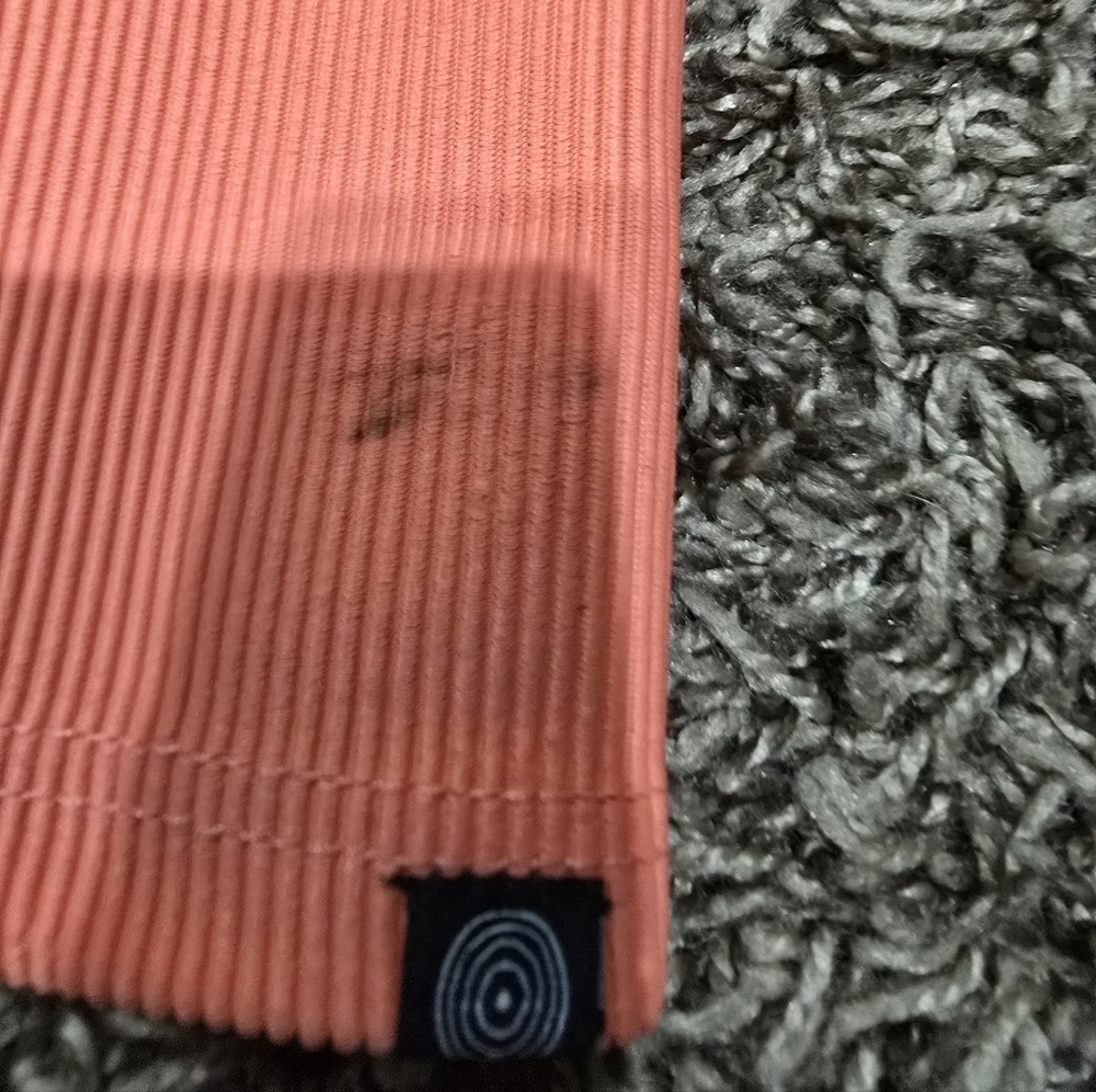 Onzie Women's Rib Midi Peach Punch Ribbed Size XS NWT - Picture 7 of 8
